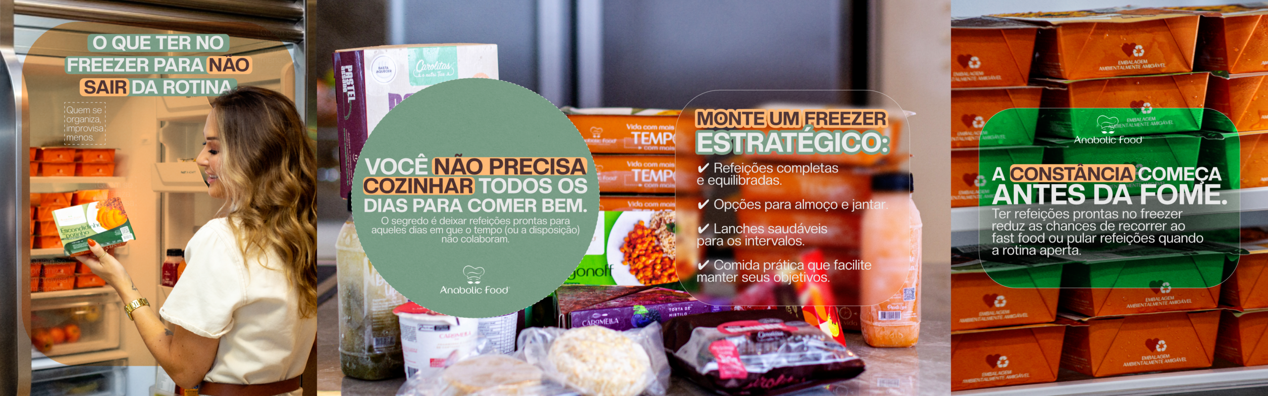 1O que ter no freezer para não sair da rotina